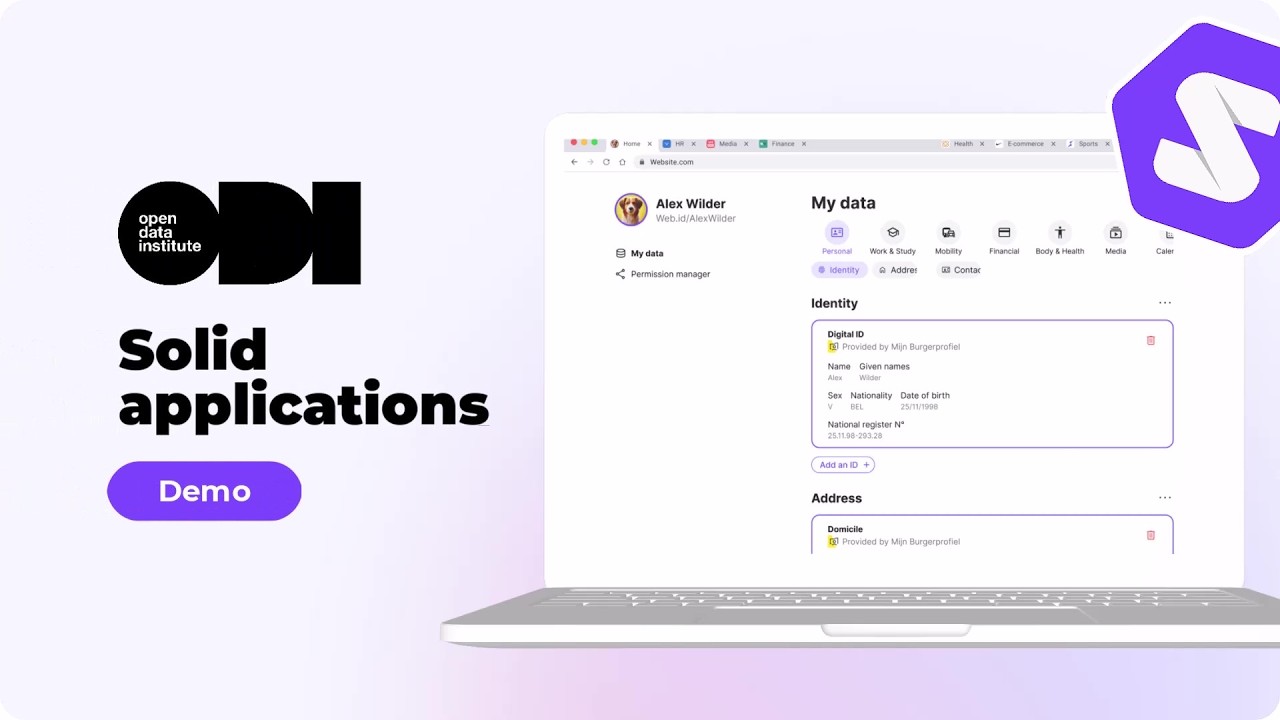 Solid demo application — Jesse walks through this live